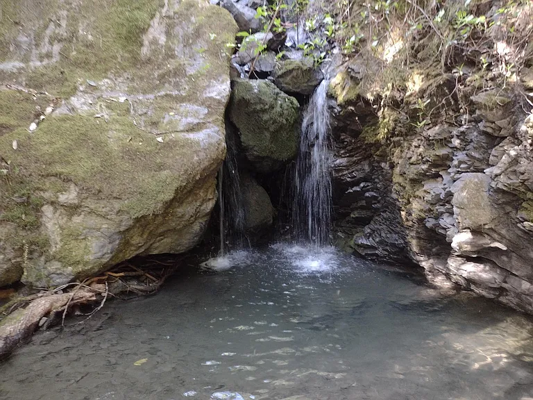 various seasonal waterfalls
