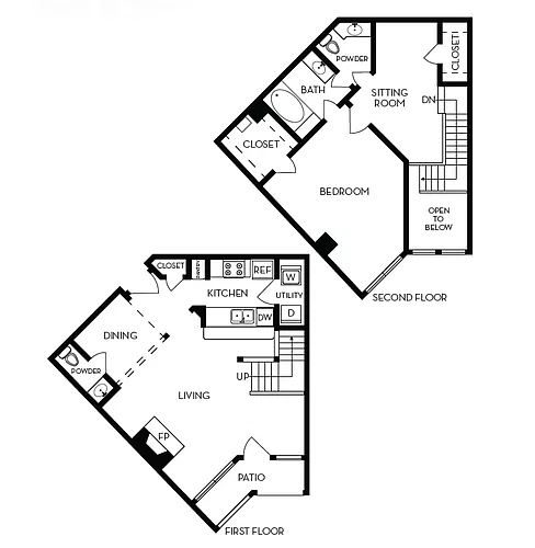 Floor plan T9R