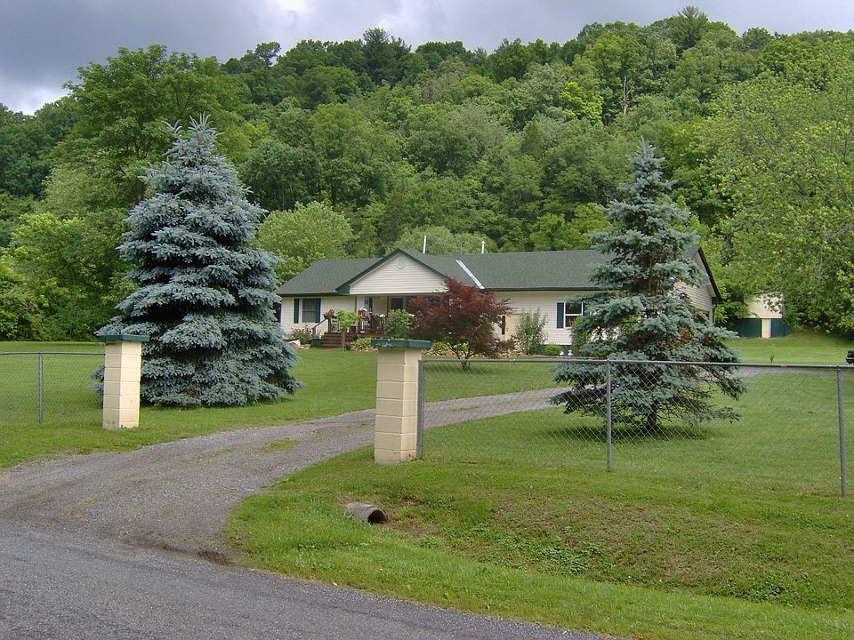 View of house from the road.