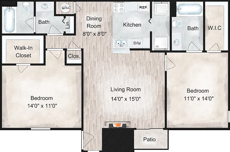 Bradford Floorplan Diagram
