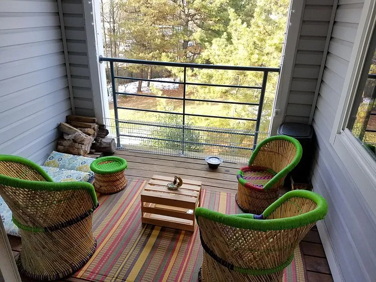 Private balcony