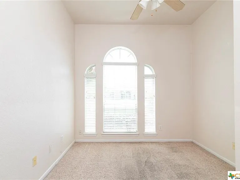 Bedroom #2 with ceiling fan