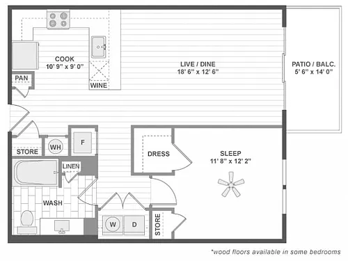 Floor plan A4a