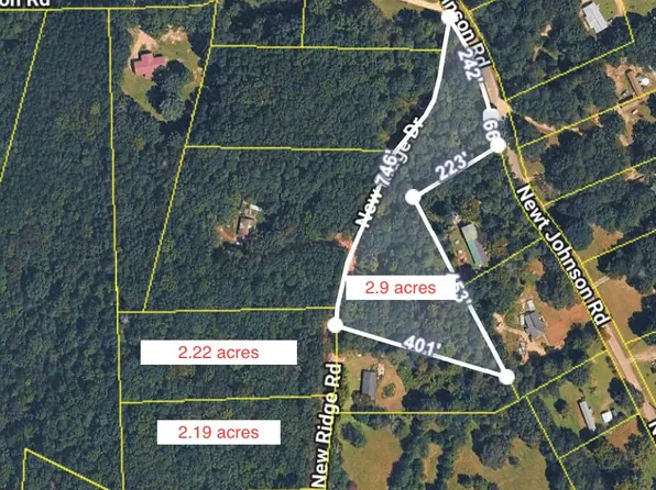 0 New Ridge & Newt Johnson Rd, Chickamauga, GA 30707