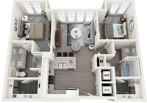 Floor plan The Catawba