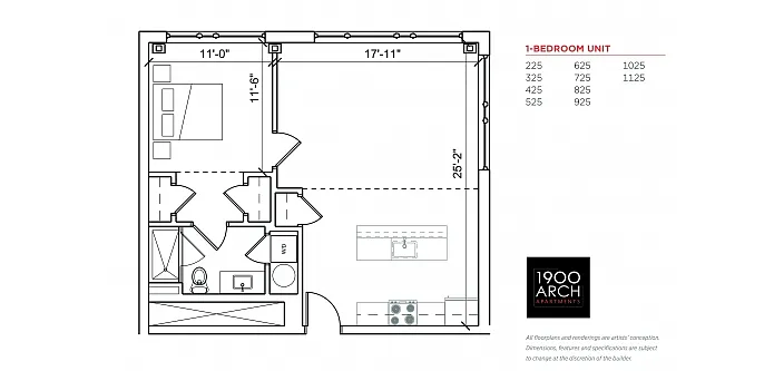 Floor plan 825