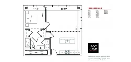 Floor plan 825