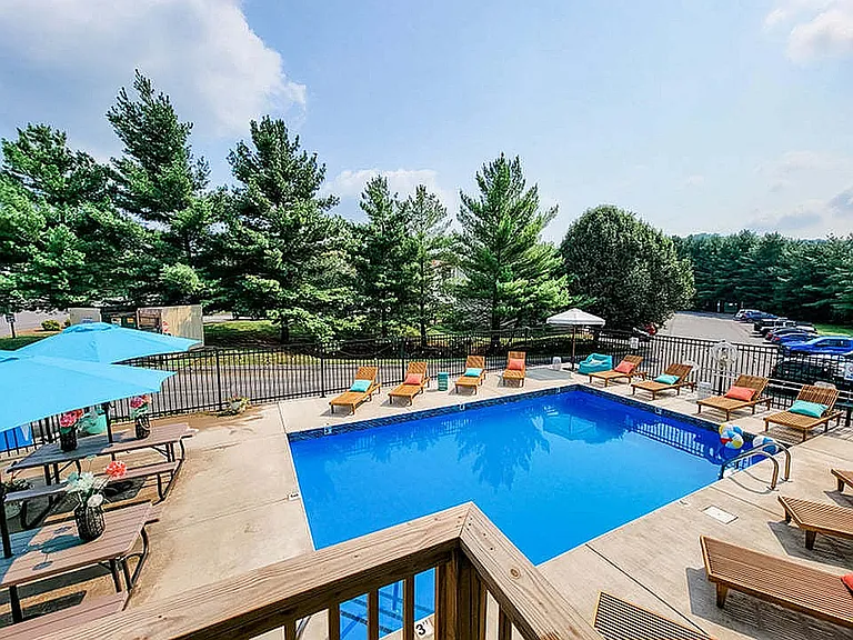 Swimming Pool and Sundeck