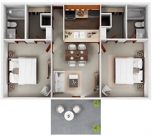 Floor plan B4