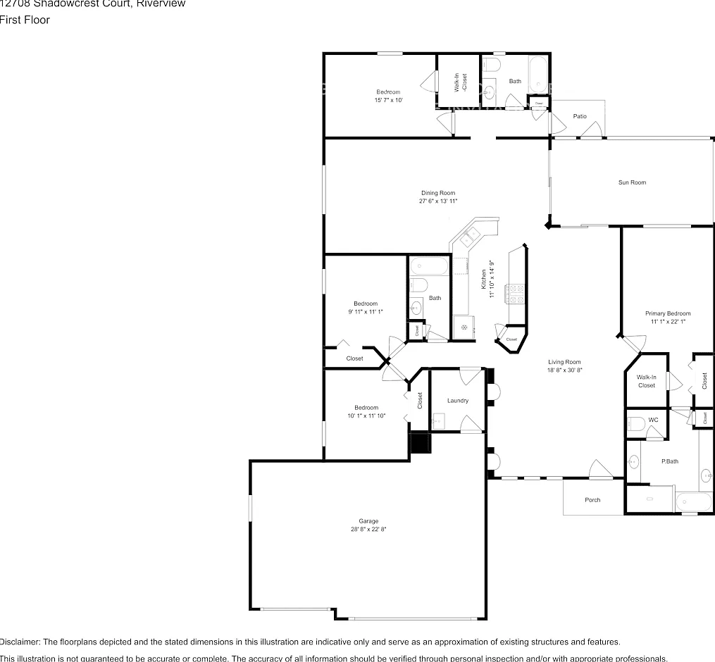 12708 Shadowcrest Ct Riverview, FL 33569 — Photo 2