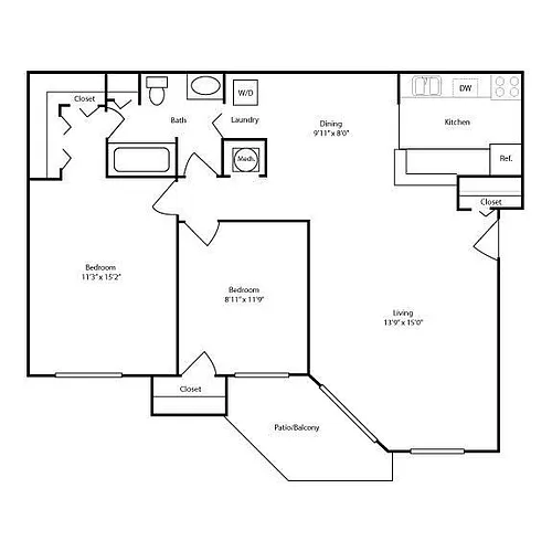Floor plan B1