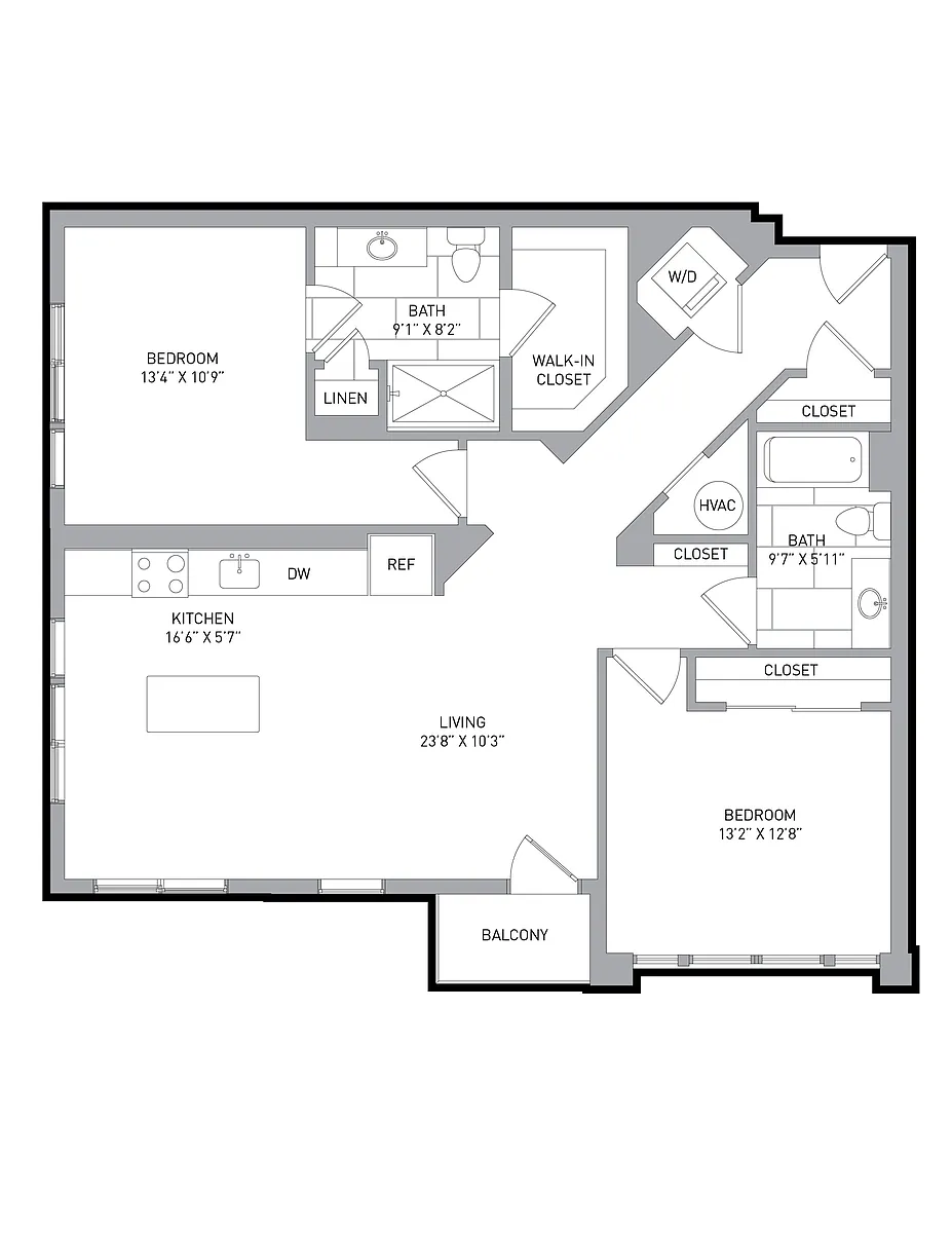 Floor plan B7