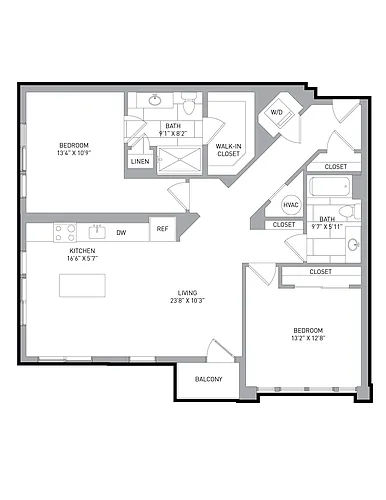 Floor plan B7