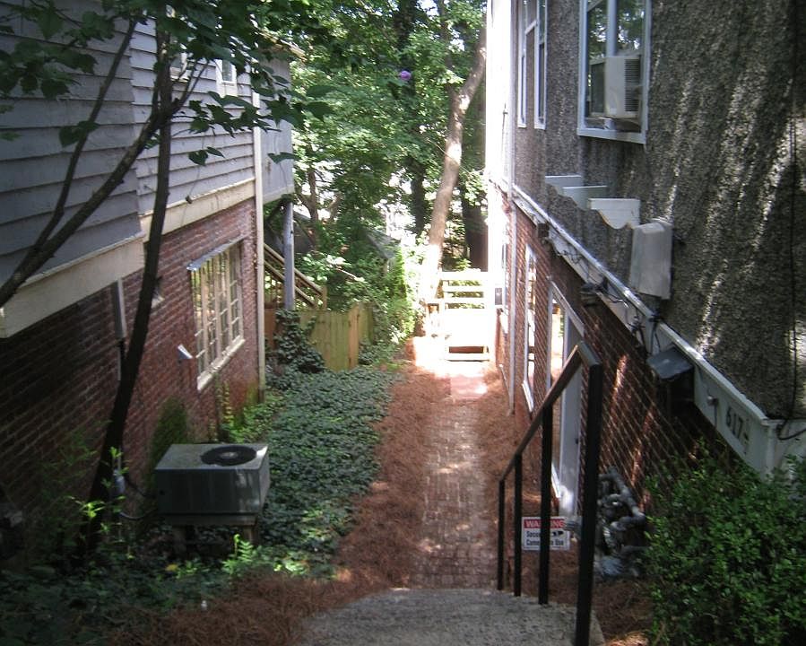 walkway to deck