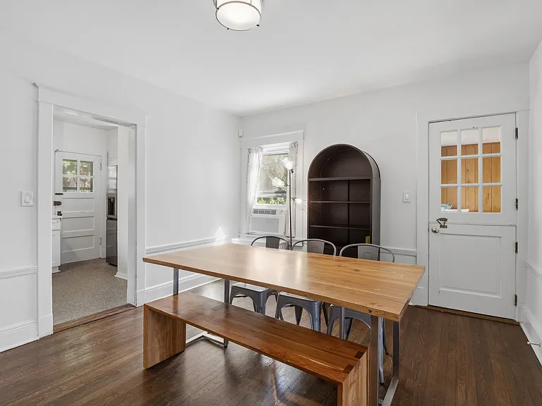 Dining room, as shown in the photo, located right next to the office and kitchen (and the living room too!!)