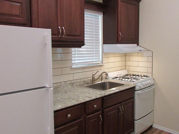 Kitchen with new cabinets and appliances