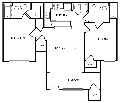 Floor plan B2-SR