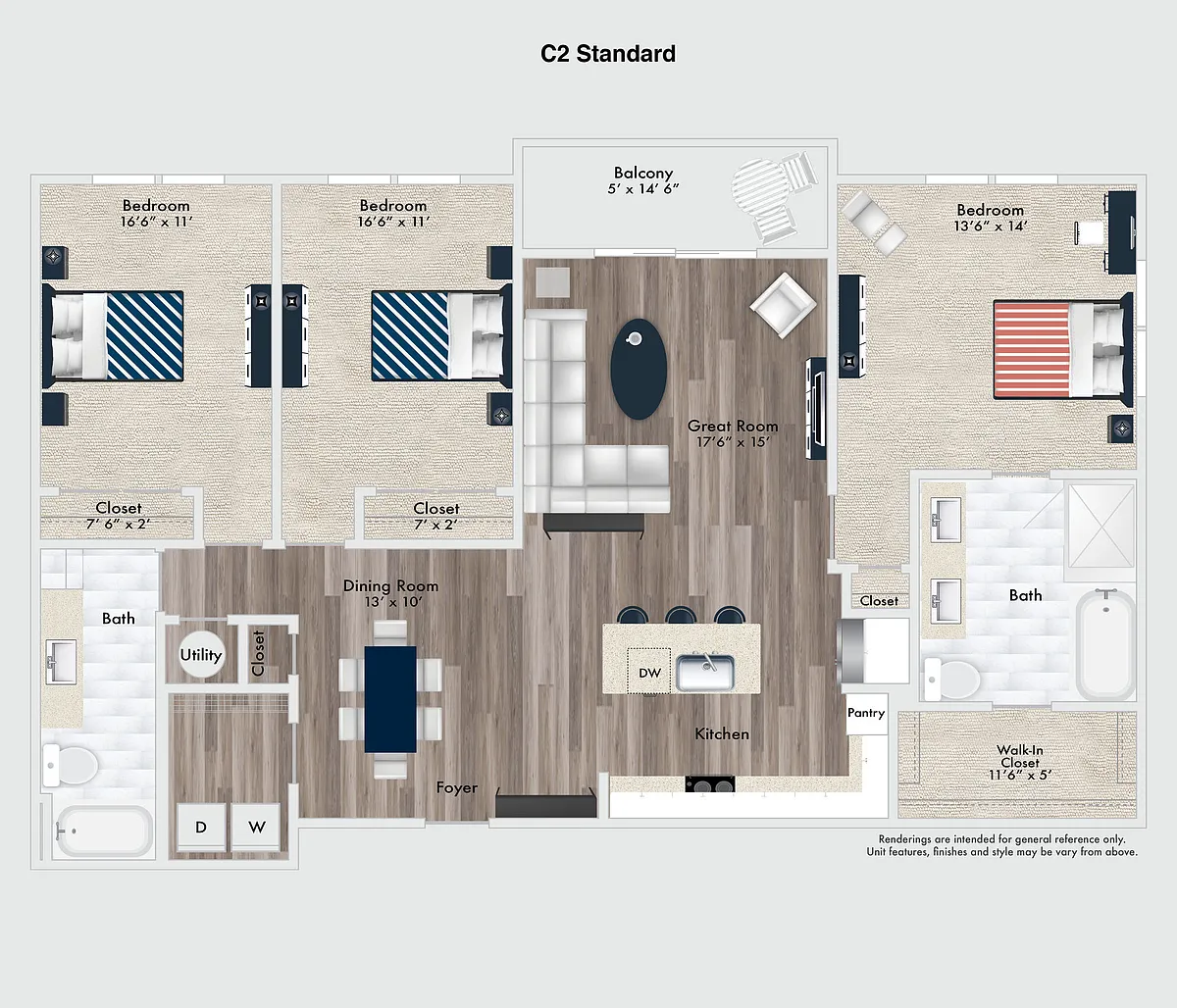 Floor plan C2