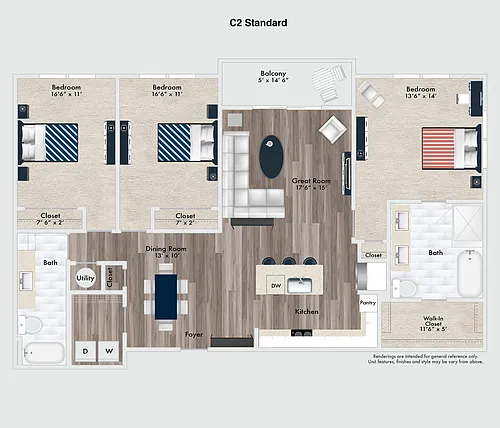 Floor plan C2