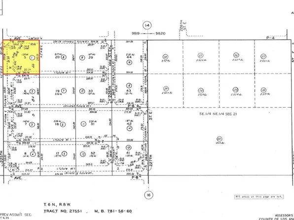 0 E Avenue P Lot 3-5, Palmdale, CA 93591