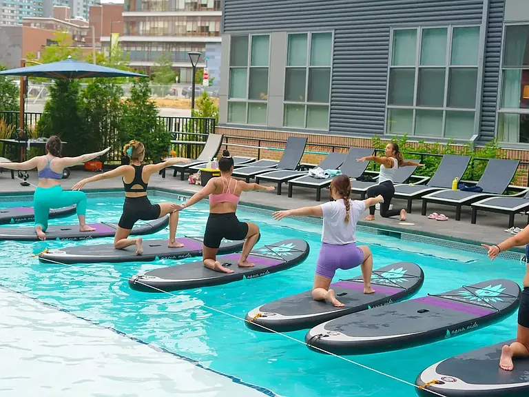 Pool Yoga