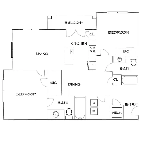 Floor plan Design 2A