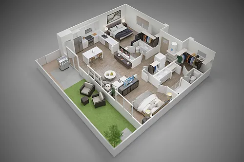 Floor plan Retreat