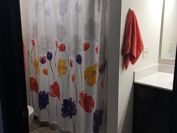 Bathroom with shower/bath, closet (not pictured)