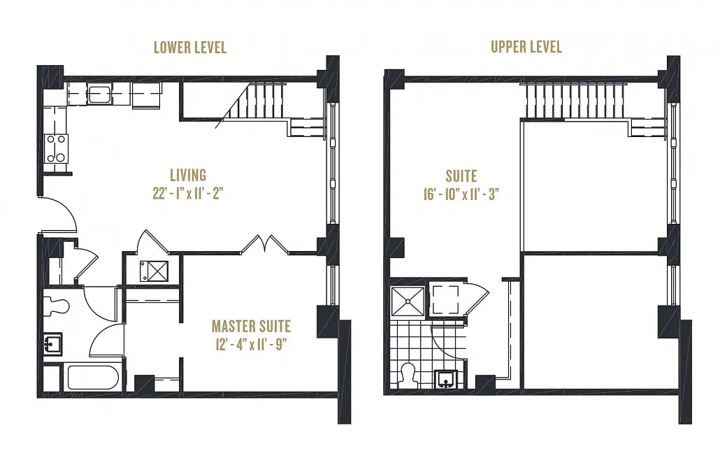 Floor plan Arc Loft