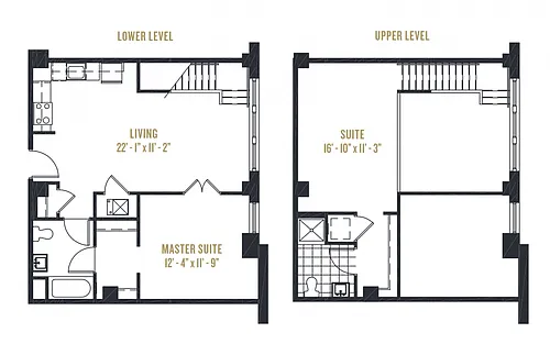 Floor plan Arc Loft