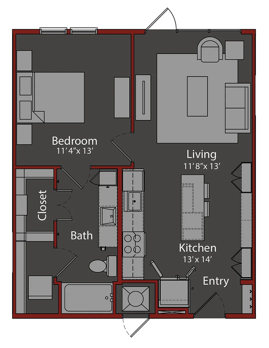 Floor plan A2