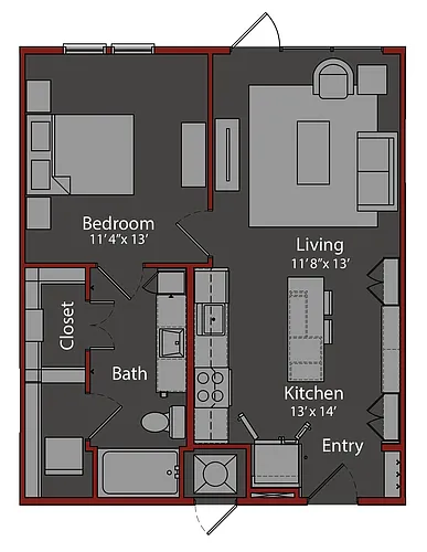 Floor plan A2