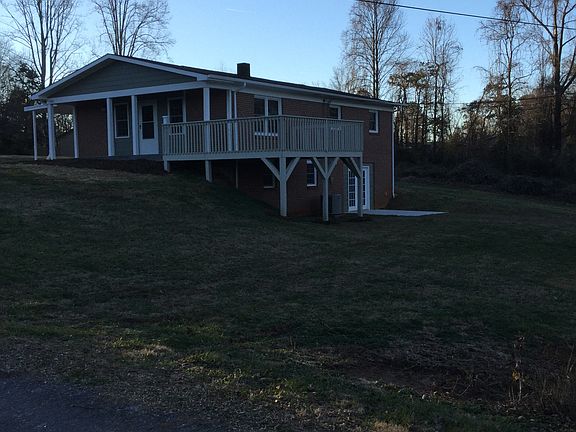 Right front, deck & French door