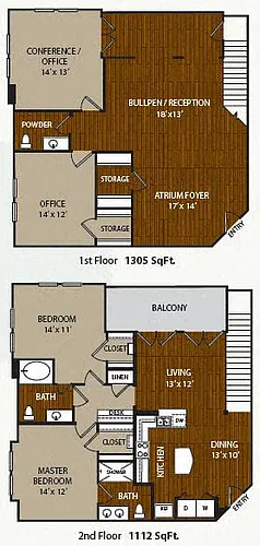 Floor plan B2LW