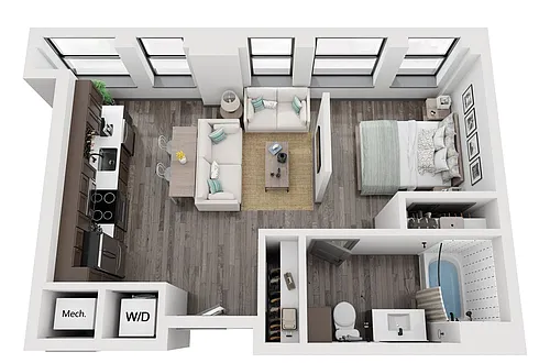 Floor plan Moxie