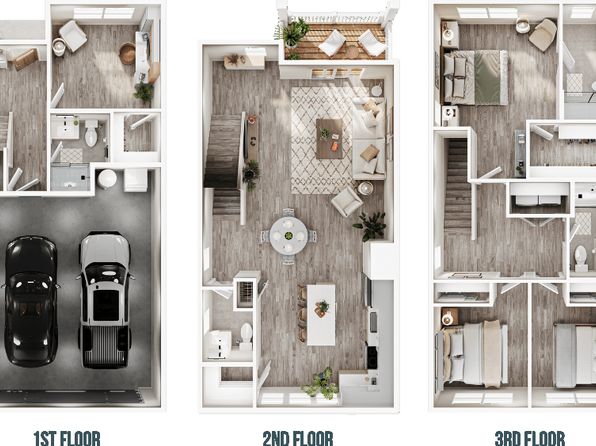 Alpine Landing Townhomes | 8925 W State St, Garden City, ID
