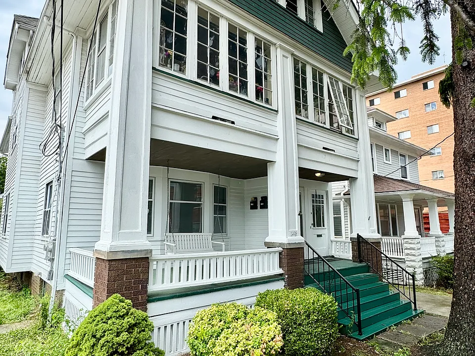 Large front porch