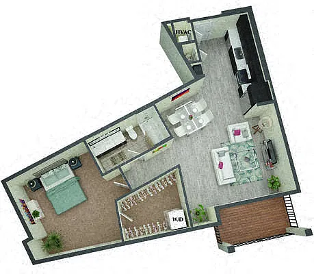 Floor plan Lomax