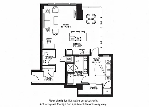 Floor plan A13 South