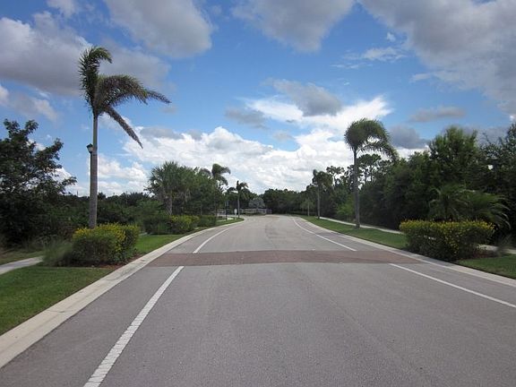 Palms Line Entrance Past the Gates