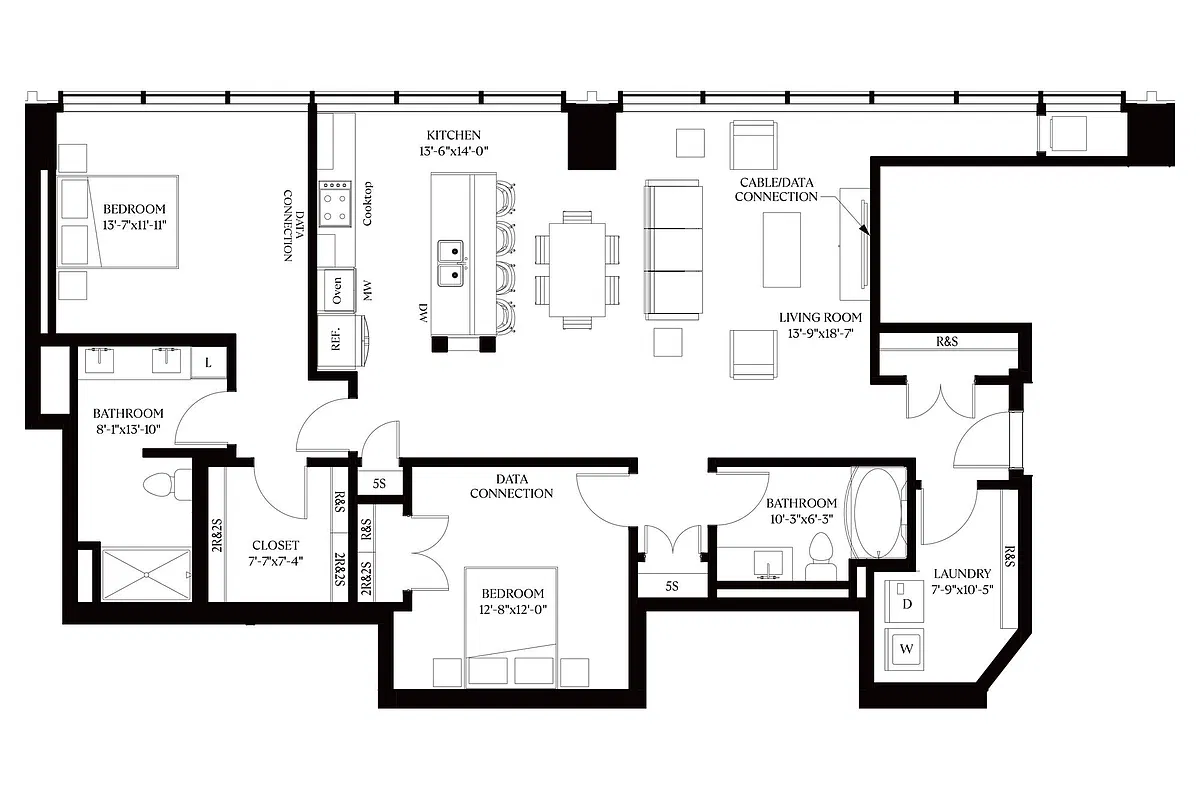 Floor plan The Olivia