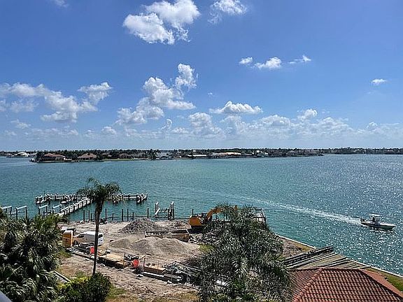 Marina under construction