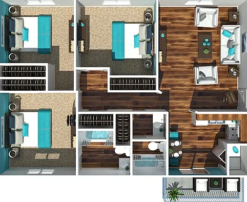 Three Bedroom Two Bathroom Three Bedroom Two Bathroom