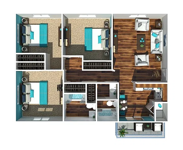 Floor plan Chestnut