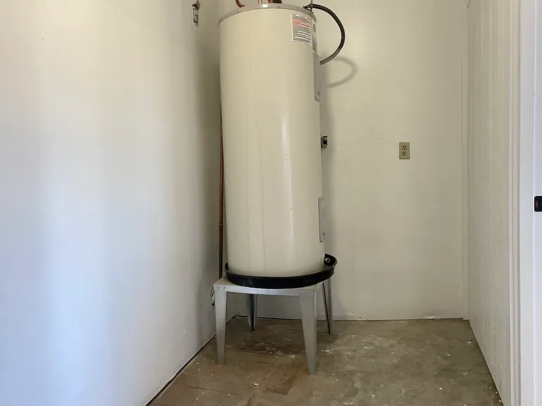 Storeroom in garage