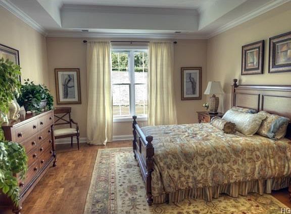 Garrison MODEL HOME master bedroom