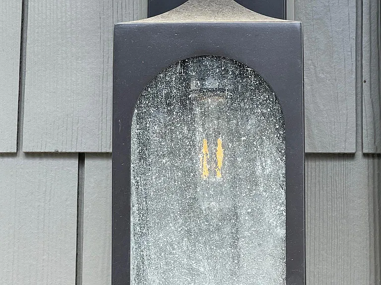 Historic Carriage House lighting accents.