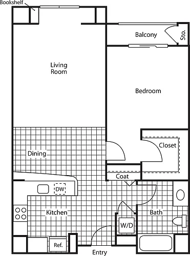 Floor plan A42