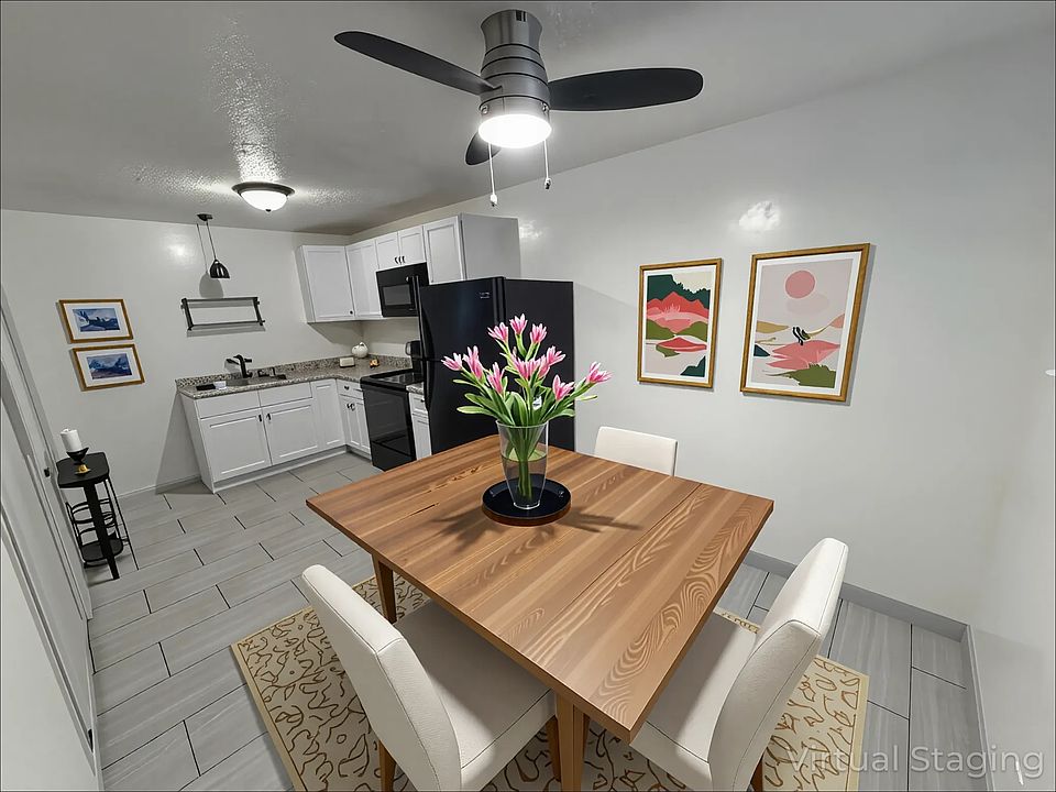 Dining Area Staged