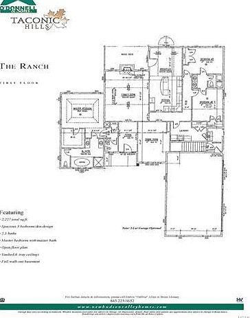One level living! Spacious open layout. Plan subject to change. 3 car garage optional.